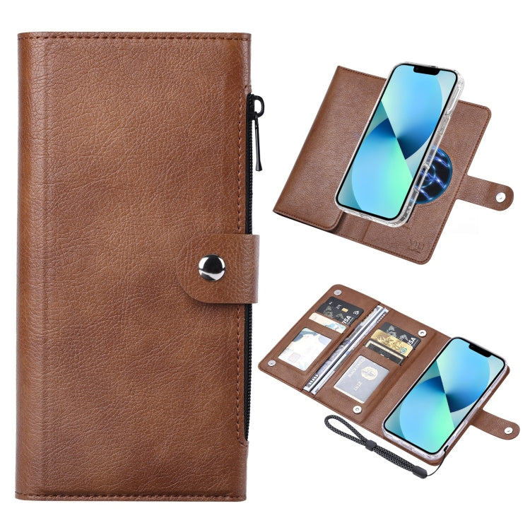ViLi GVS-C Series MagSafe Magnetic RFID Leather Flip Phone Case, For iPhone 13 Pro Max, For iPhone 13 Pro, For iPhone 13