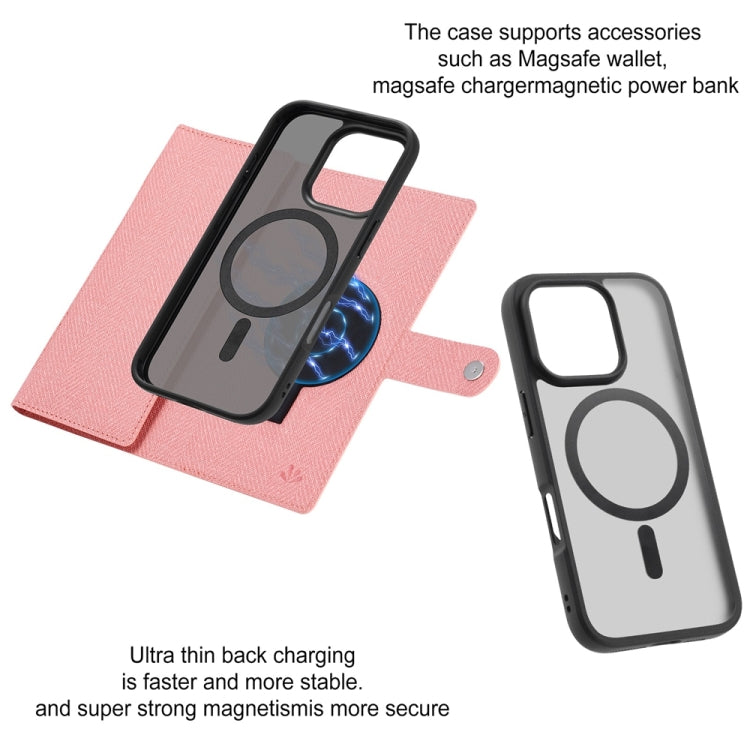 ViLi GBS Series MagSafe Magnetic RFID Leather Flip Phone Case, For iPhone 13 Pro Max, For iPhone 13 Pro, For iPhone 13