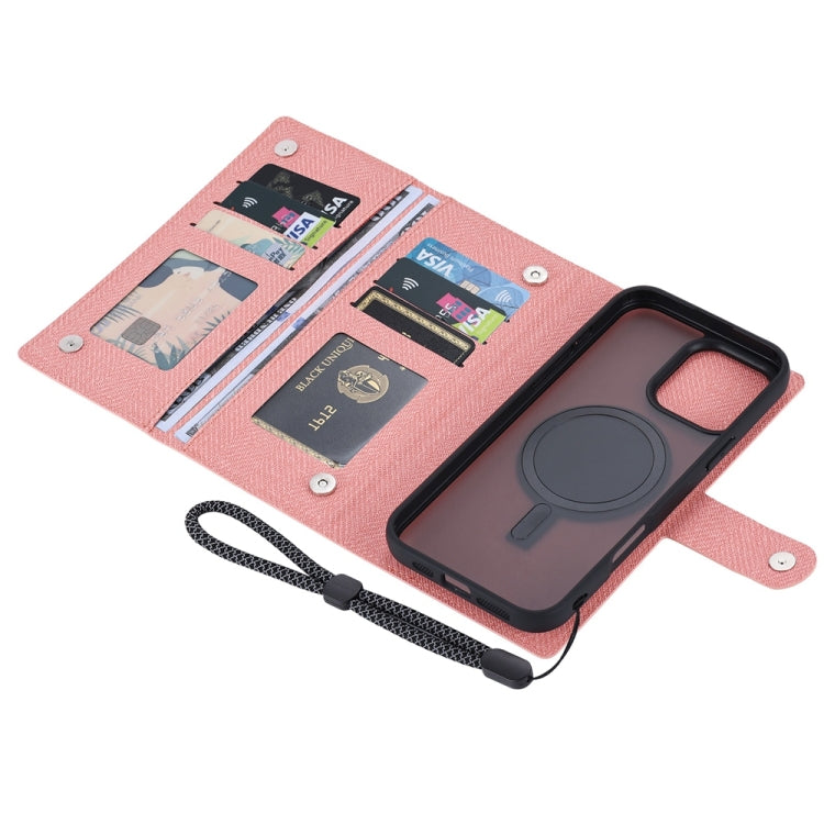 ViLi GBS Series MagSafe Magnetic RFID Leather Flip Phone Case, For iPhone 13 Pro Max, For iPhone 13 Pro, For iPhone 13