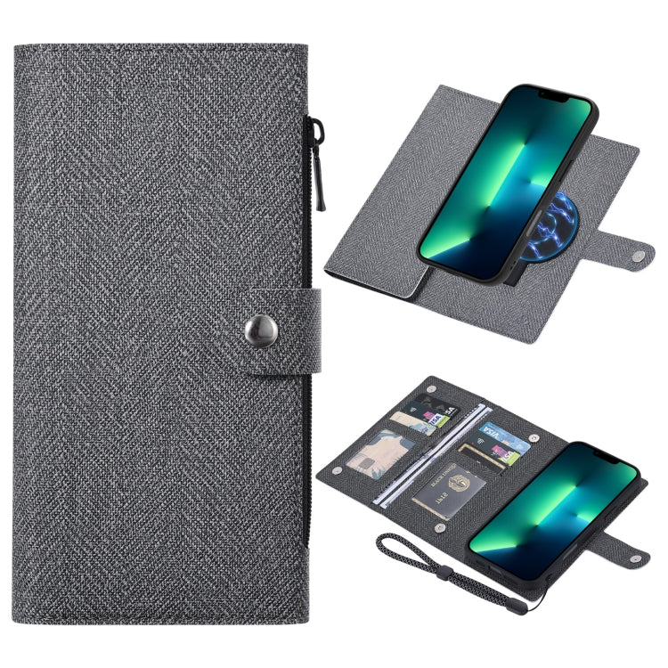 ViLi GBS Series MagSafe Magnetic RFID Leather Flip Phone Case, For iPhone 13 Pro Max, For iPhone 13 Pro, For iPhone 13