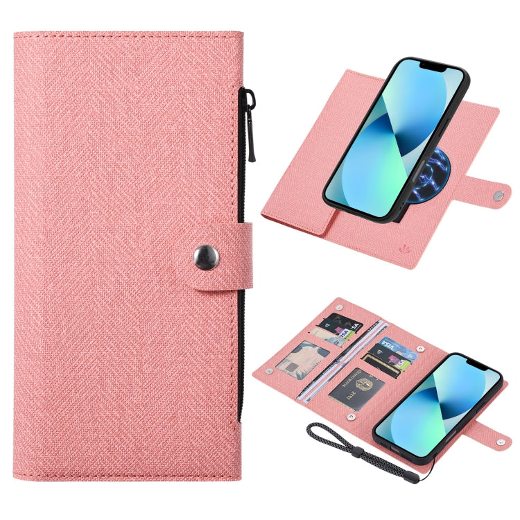 ViLi GBS Series MagSafe Magnetic RFID Leather Flip Phone Case, For iPhone 13 Pro Max, For iPhone 13 Pro, For iPhone 13