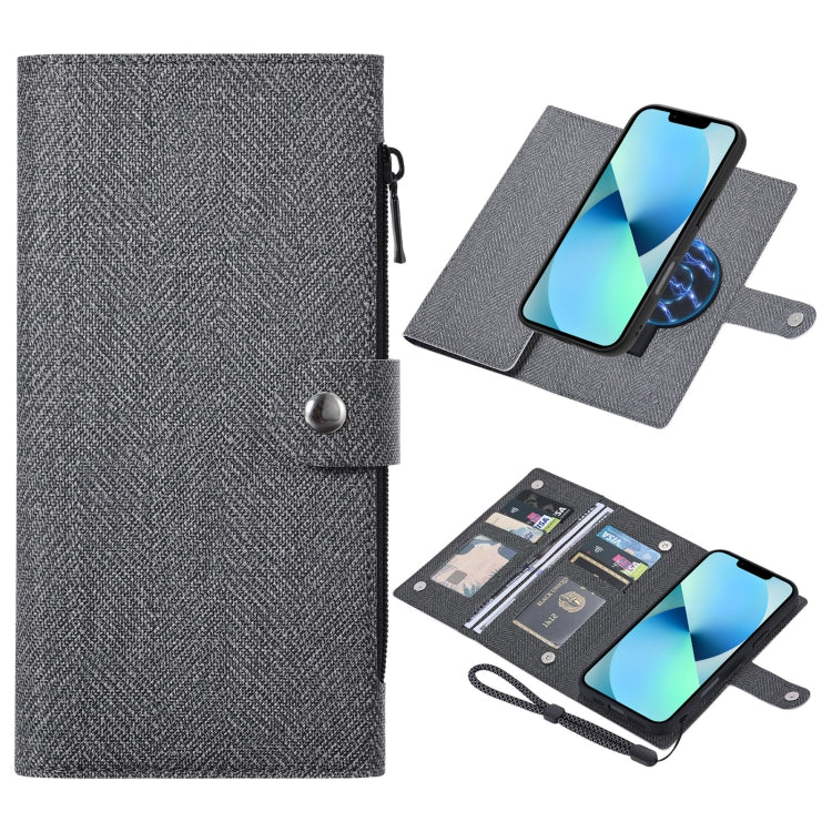ViLi GBS Series MagSafe Magnetic RFID Leather Flip Phone Case, For iPhone 13 Pro Max, For iPhone 13 Pro, For iPhone 13