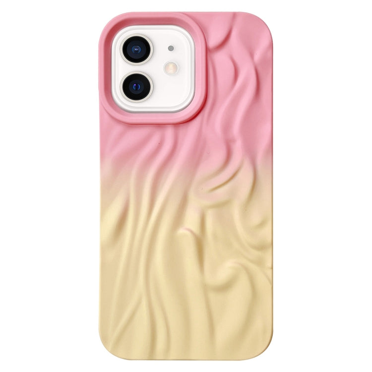 Wrinkle Gradient Skin-feel Frosted TPU Phone Case, For iPhone 13 Pro, For iPhone 13, For iPhone 12 Pro Max, For iPhone 12 Pro, For iPhone 12, For iPhone 11 Pro Max