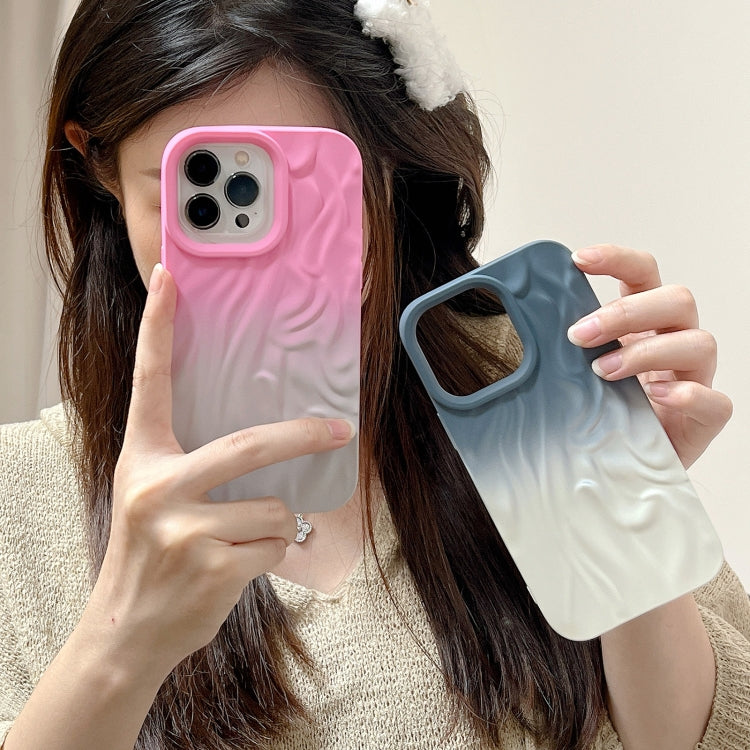 Wrinkle Gradient Skin-feel Frosted TPU Phone Case, For iPhone 13 Pro, For iPhone 13, For iPhone 12 Pro Max, For iPhone 12 Pro, For iPhone 12, For iPhone 11 Pro Max
