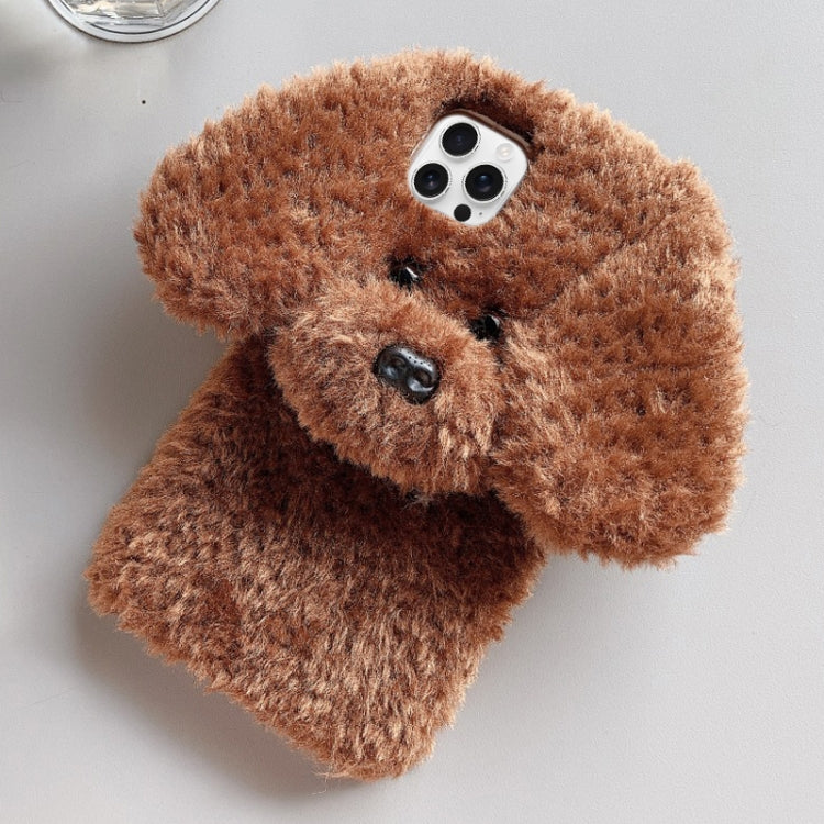 Teddy Dog Plush TPU Phone Case, For iPhone 12, For iPhone 12 Pro Max, For iPhone 12 Pro, For iPhone 12 mini