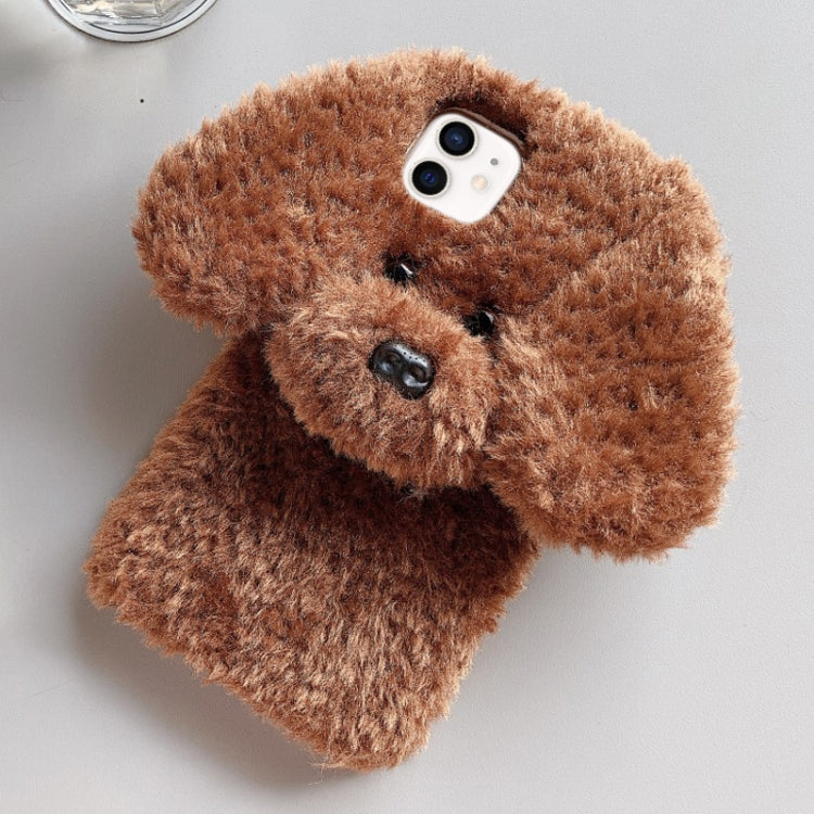 Teddy Dog Plush TPU Phone Case, For iPhone 12, For iPhone 12 Pro Max, For iPhone 12 Pro, For iPhone 12 mini