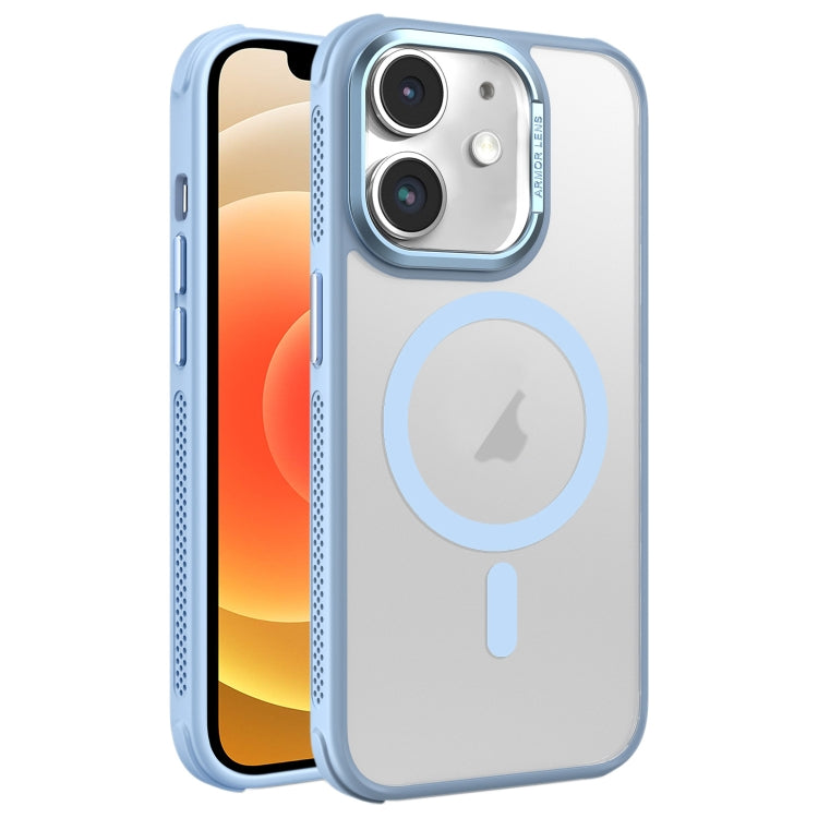 Hardware Side Cooling Skin Feel Frosted Metal Lens Frame MagSafe Phone Case, For iPhone 12, For iPhone 12 Pro Max, For iPhone 12 Pro