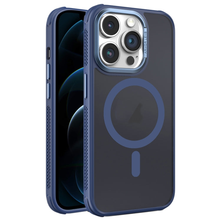 Hardware Side Cooling Skin Feel Frosted Metal Lens Frame MagSafe Phone Case, For iPhone 12, For iPhone 12 Pro Max, For iPhone 12 Pro
