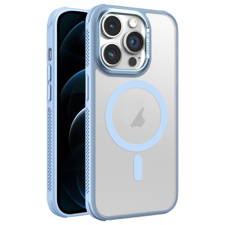Hardware Side Cooling Skin Feel Frosted Metal Lens Frame MagSafe Phone Case, For iPhone 12, For iPhone 12 Pro Max, For iPhone 12 Pro