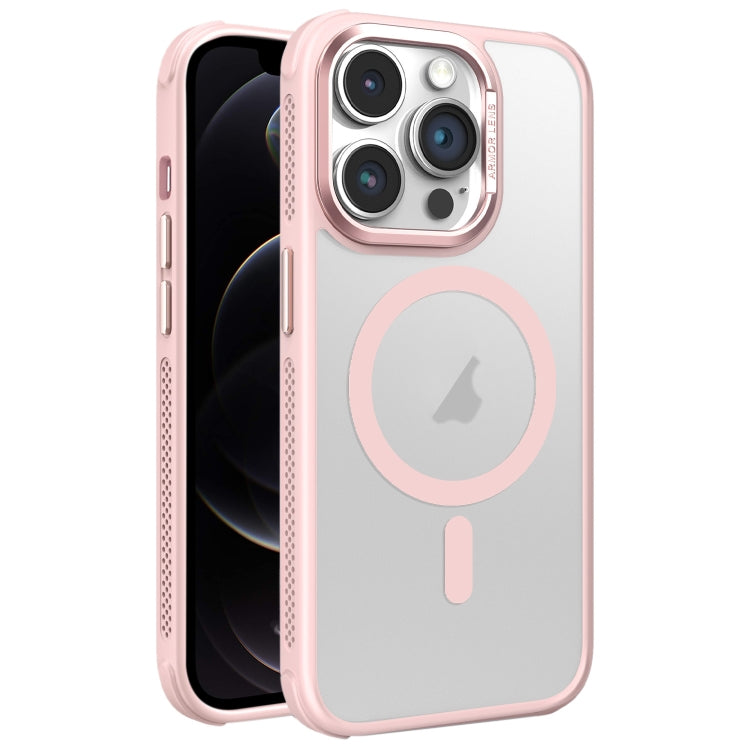 Hardware Side Cooling Skin Feel Frosted Metal Lens Frame MagSafe Phone Case, For iPhone 12, For iPhone 12 Pro Max, For iPhone 12 Pro