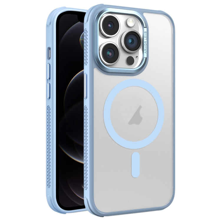 Hardware Side Cooling Skin Feel Frosted Metal Lens Frame MagSafe Phone Case, For iPhone 12, For iPhone 12 Pro Max, For iPhone 12 Pro
