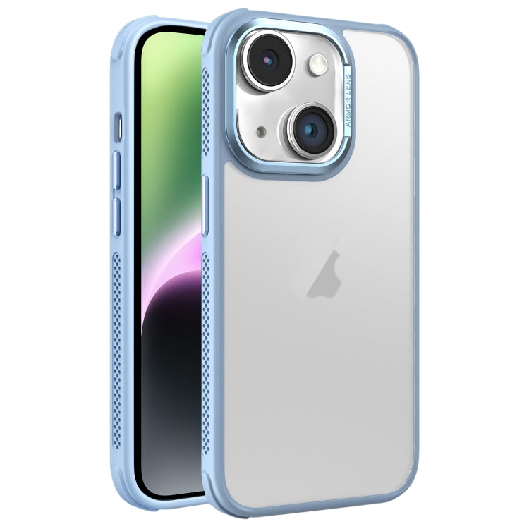 Hardware Side Cooling Skin Feel Frosted Metal Lens Frame Phone Case, For iPhone 14, For iPhone 14 Pro, For iPhone 14 Pro Max