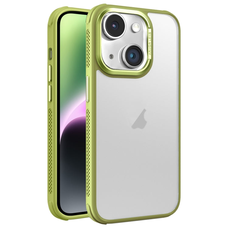 Hardware Side Cooling Skin Feel Frosted Metal Lens Frame Phone Case, For iPhone 14, For iPhone 14 Pro, For iPhone 14 Pro Max