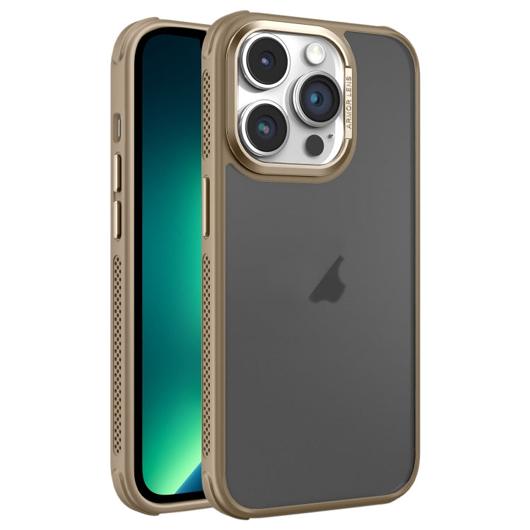 Hardware Side Cooling Skin Feel Frosted Metal Lens Frame Phone Case, For iPhone 13 Pro Max, For iPhone 13 Pro, For iPhone 13