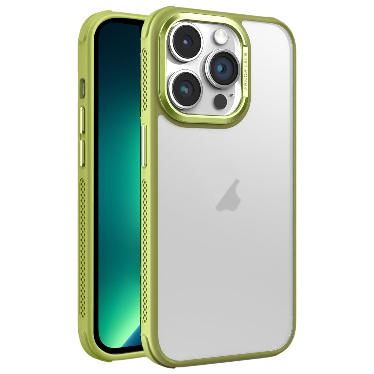 Hardware Side Cooling Skin Feel Frosted Metal Lens Frame Phone Case, For iPhone 13 Pro Max, For iPhone 13 Pro, For iPhone 13