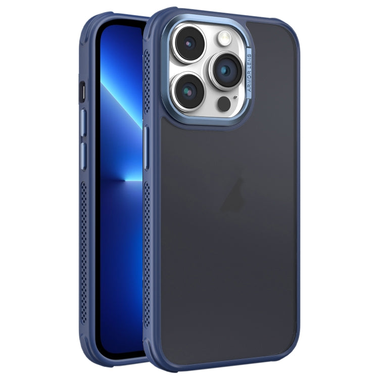 Hardware Side Cooling Skin Feel Frosted Metal Lens Frame Phone Case, For iPhone 13 Pro Max, For iPhone 13 Pro, For iPhone 13