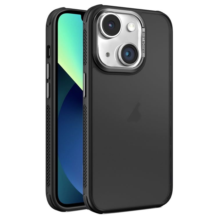 Hardware Side Cooling Skin Feel Frosted Metal Lens Frame Phone Case, For iPhone 13 Pro Max, For iPhone 13 Pro, For iPhone 13