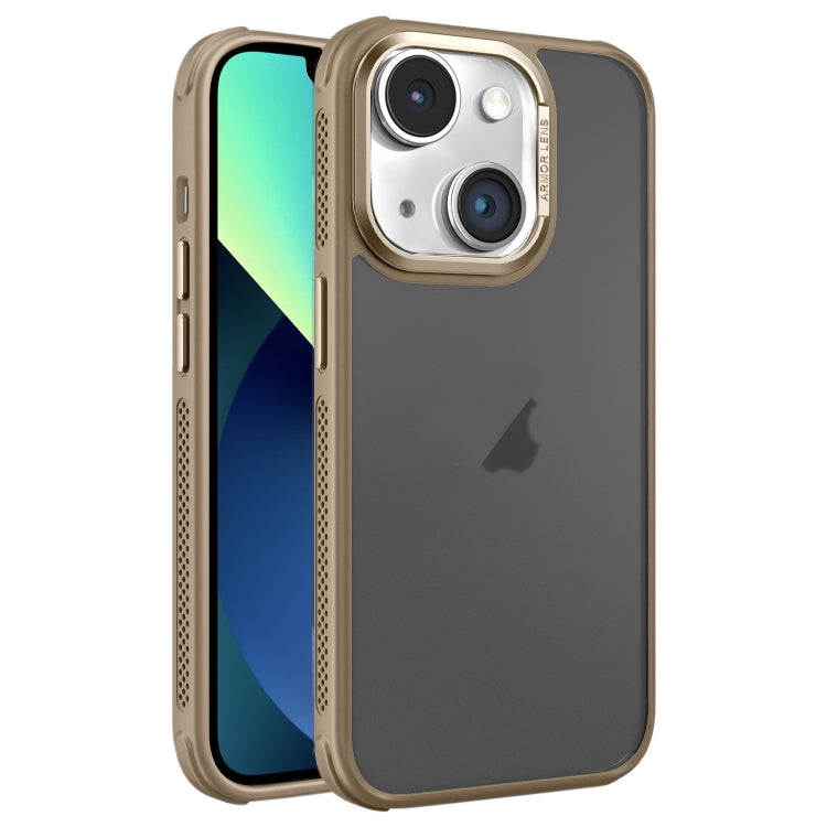 Hardware Side Cooling Skin Feel Frosted Metal Lens Frame Phone Case, For iPhone 13 Pro Max, For iPhone 13 Pro, For iPhone 13