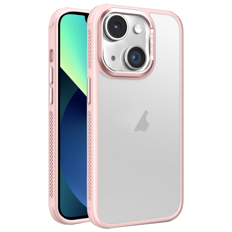 Hardware Side Cooling Skin Feel Frosted Metal Lens Frame Phone Case, For iPhone 13 Pro Max, For iPhone 13 Pro, For iPhone 13