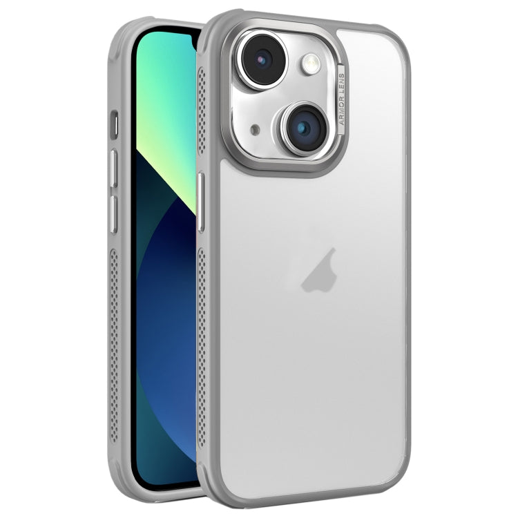 Hardware Side Cooling Skin Feel Frosted Metal Lens Frame Phone Case, For iPhone 13 Pro Max, For iPhone 13 Pro, For iPhone 13