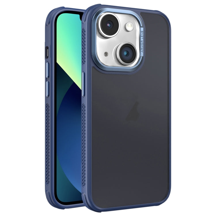 Hardware Side Cooling Skin Feel Frosted Metal Lens Frame Phone Case, For iPhone 13 Pro Max, For iPhone 13 Pro, For iPhone 13