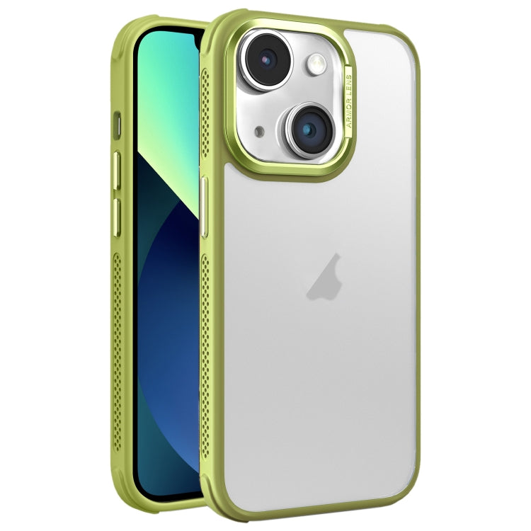 Hardware Side Cooling Skin Feel Frosted Metal Lens Frame Phone Case, For iPhone 13 Pro Max, For iPhone 13 Pro, For iPhone 13