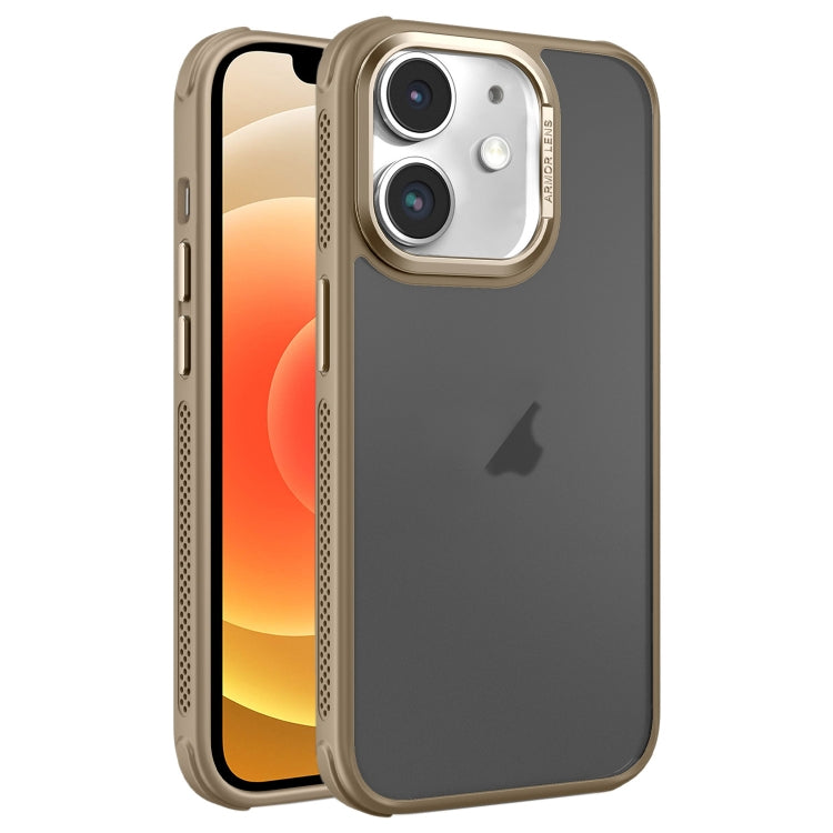 Hardware Side Cooling Skin Feel Frosted Metal Lens Frame Phone Case, For iPhone 12, For iPhone 12 Pro Max, For iPhone 12 Pro