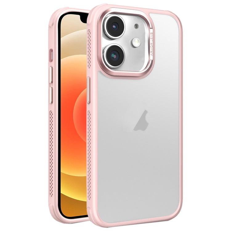 Hardware Side Cooling Skin Feel Frosted Metal Lens Frame Phone Case, For iPhone 12, For iPhone 12 Pro Max, For iPhone 12 Pro