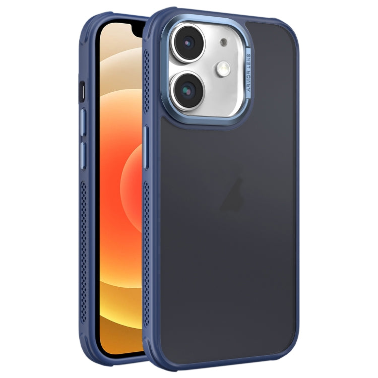 Hardware Side Cooling Skin Feel Frosted Metal Lens Frame Phone Case, For iPhone 12, For iPhone 12 Pro Max, For iPhone 12 Pro
