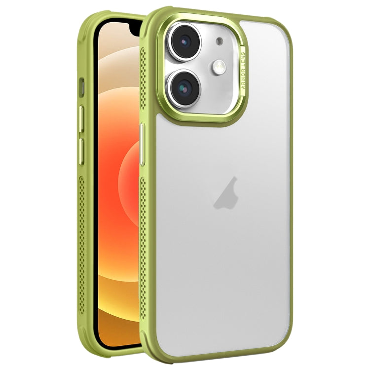 Hardware Side Cooling Skin Feel Frosted Metal Lens Frame Phone Case, For iPhone 12, For iPhone 12 Pro Max, For iPhone 12 Pro
