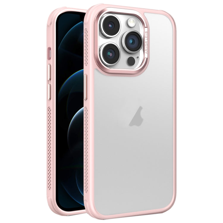 Hardware Side Cooling Skin Feel Frosted Metal Lens Frame Phone Case, For iPhone 12, For iPhone 12 Pro Max, For iPhone 12 Pro