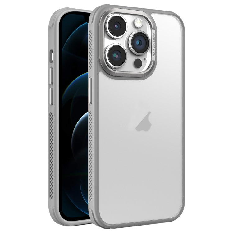 Hardware Side Cooling Skin Feel Frosted Metal Lens Frame Phone Case, For iPhone 12, For iPhone 12 Pro Max, For iPhone 12 Pro
