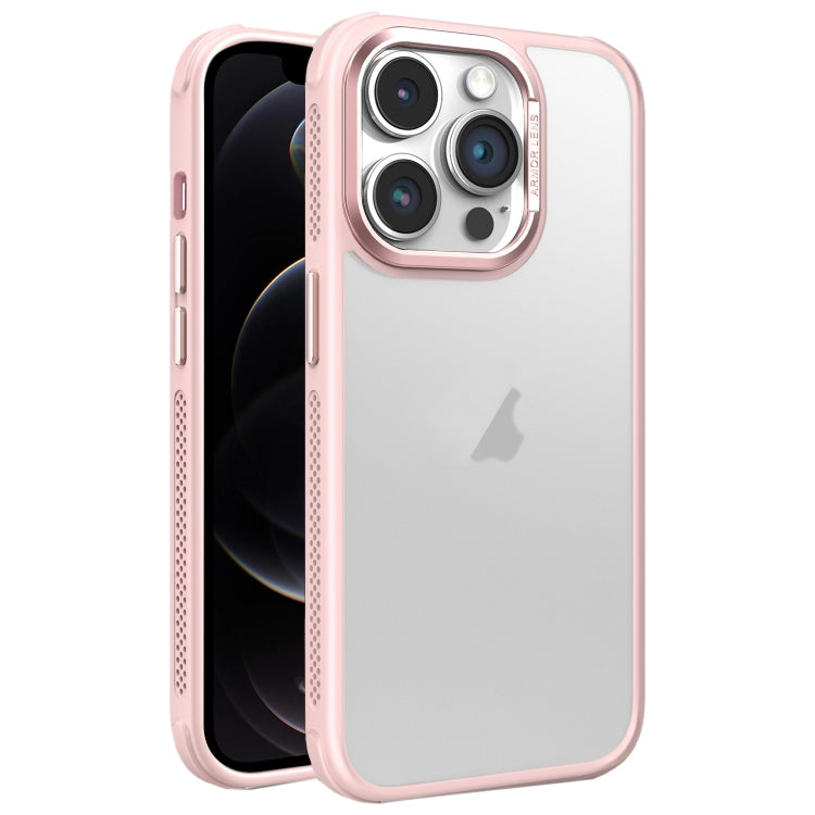 Hardware Side Cooling Skin Feel Frosted Metal Lens Frame Phone Case, For iPhone 12, For iPhone 12 Pro Max, For iPhone 12 Pro