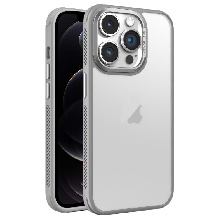 Hardware Side Cooling Skin Feel Frosted Metal Lens Frame Phone Case, For iPhone 12, For iPhone 12 Pro Max, For iPhone 12 Pro