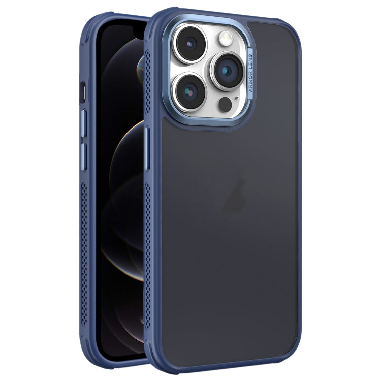 Hardware Side Cooling Skin Feel Frosted Metal Lens Frame Phone Case, For iPhone 12, For iPhone 12 Pro Max, For iPhone 12 Pro