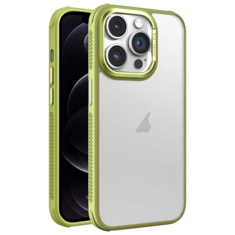 Hardware Side Cooling Skin Feel Frosted Metal Lens Frame Phone Case, For iPhone 12, For iPhone 12 Pro Max, For iPhone 12 Pro