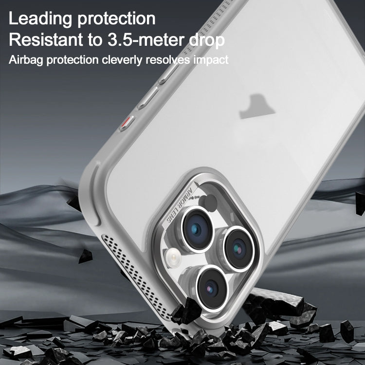 Hardware Side Cooling Skin Feel Frosted Metal Lens Frame Phone Case, For iPhone 15 Plus, For iPhone 15, For iPhone 14 Plus