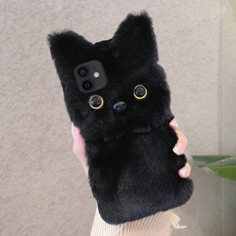 3D Cute Cat Plush Full Coverage Phone Case, For iPhone 12, For iPhone 12 Pro Max, For iPhone 12 Pro, For iPhone 12 mini