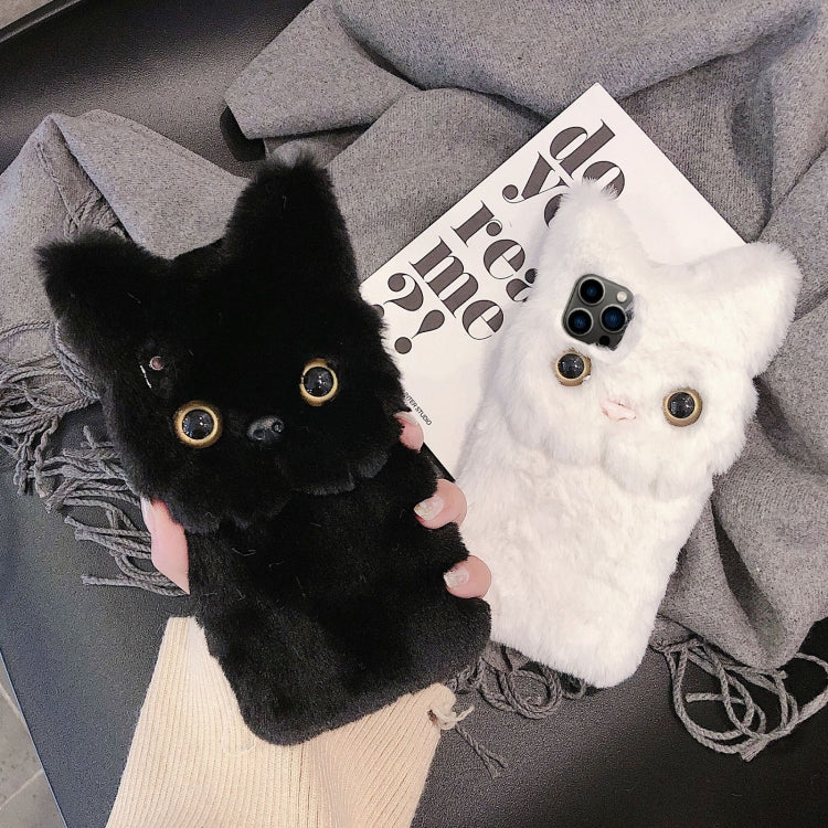 3D Cute Cat Plush Full Coverage Phone Case, For iPhone 12, For iPhone 12 Pro Max, For iPhone 12 Pro, For iPhone 12 mini