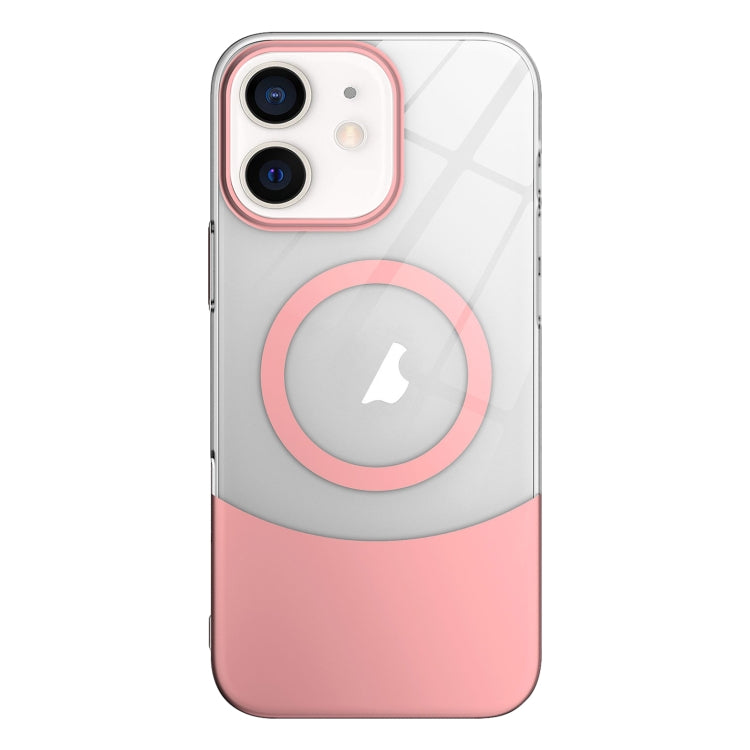 Slim Color Contrast MagSafe PC Transparent Phone Case, For iPhone 11 Pro Max, For iPhone 11