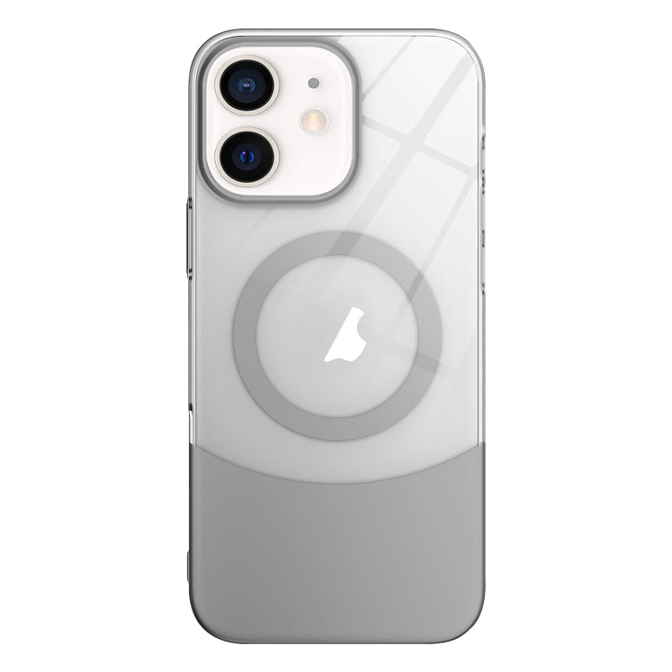 Slim Color Contrast MagSafe PC Transparent Phone Case, For iPhone 11 Pro Max, For iPhone 11