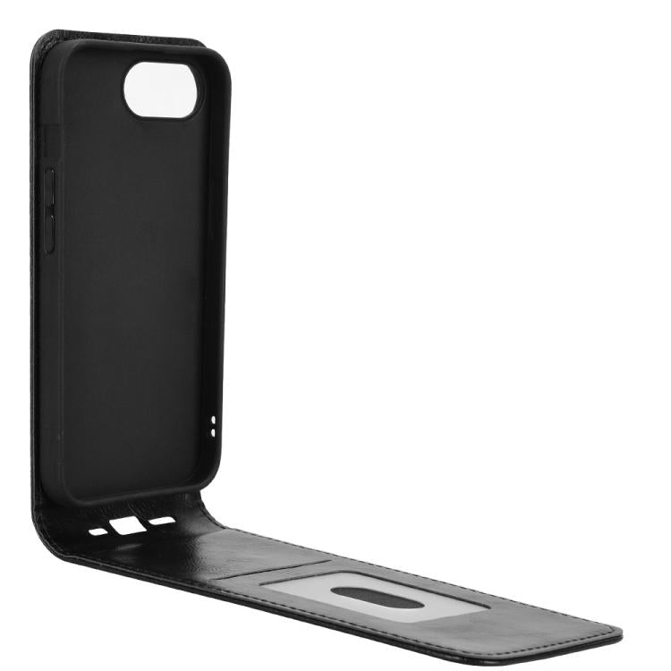 Magnetic Vertical Flip Leather Phone Case, For iPhone 16e, For iPhone 16 Pro Max, For iPhone 16 Pro, For iPhone 16 Plus, For iPhone 16, For iPhone 15 Pro