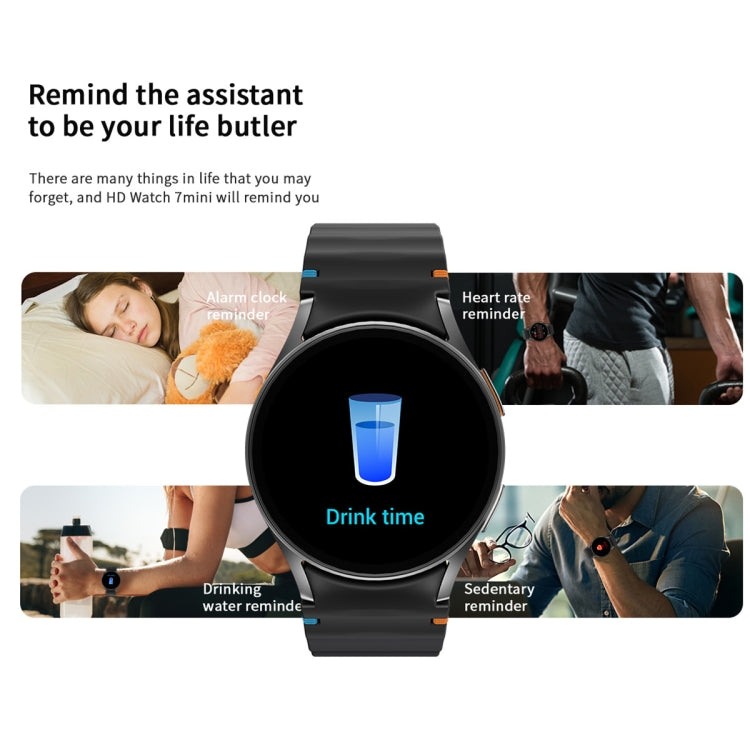 HD Watch7 mini 1.3 inch AMOLED Screen Smart Watch