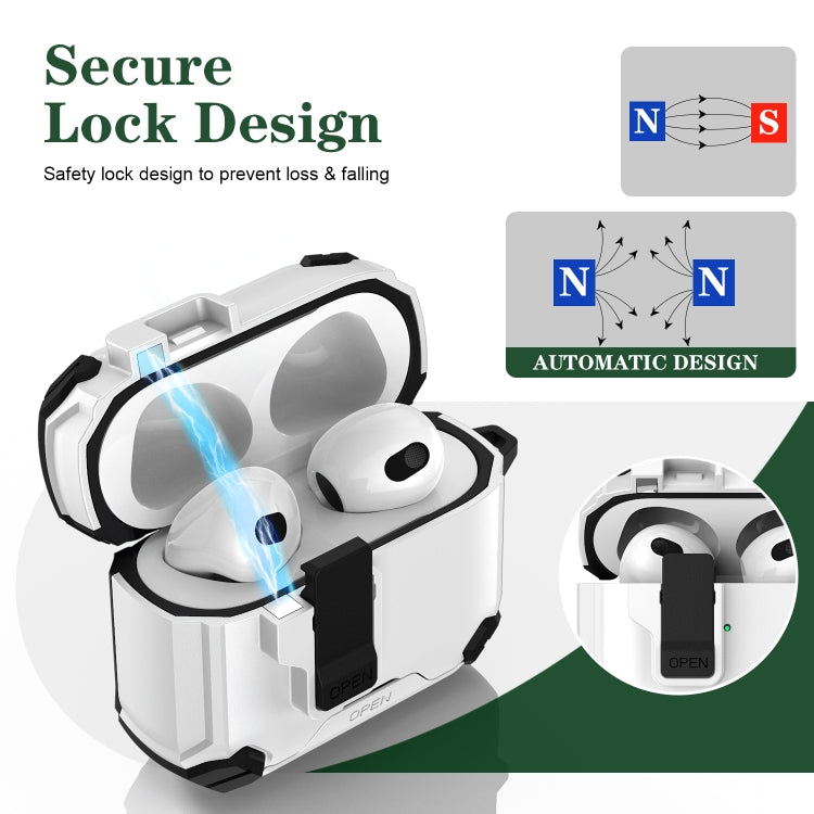 Two Color MagSafe Magnetic Holder Earphone Case, For AirPods Pro