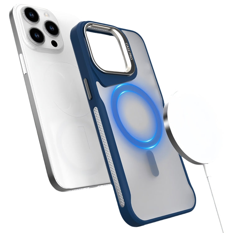 Metal Bracket MagSafe Magnetic Phone Case, For iPhone 13 Pro, For iPhone 12 / 12 Pro, For iPhone 11