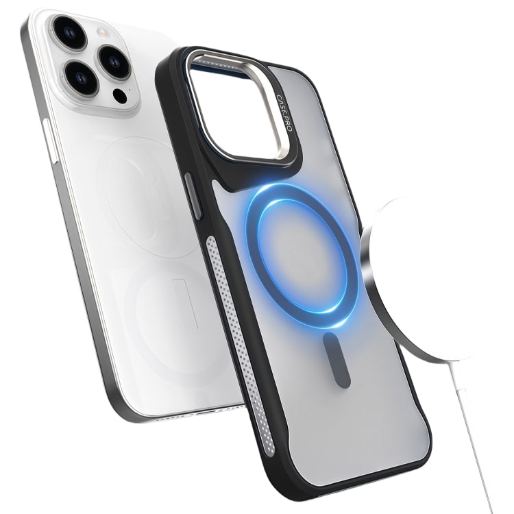 Metal Bracket MagSafe Magnetic Phone Case, For iPhone 13 Pro, For iPhone 12 / 12 Pro, For iPhone 11