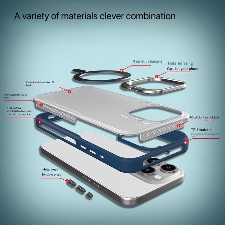 Metal Bracket MagSafe Magnetic Phone Case, For iPhone 13 Pro, For iPhone 12 / 12 Pro, For iPhone 11