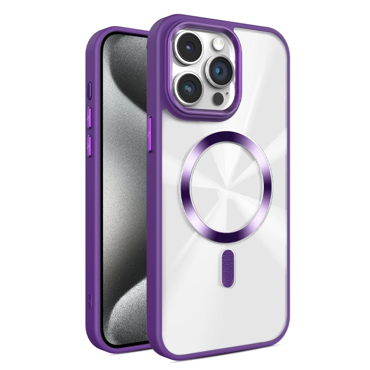 Glaring CD Texture MagSafe Phone Case, For iPhone 15 Pro Max, For iPhone 15 Pro, For iPhone 15 Plus, For iPhone 15