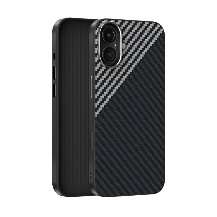 ABEEL C Carbon Fiber Series 6D Micro Relief MagSafe Phone Case
