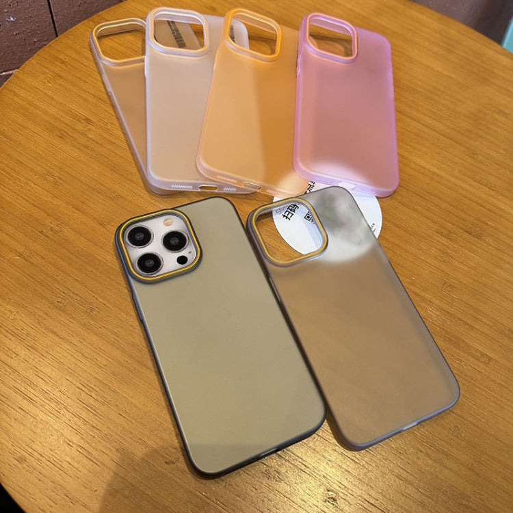 Soft Sandy Skin Feel Translucent PC Phone Case, For iPhone 15 Pro Max, For iPhone 15 Pro, For iPhone 15 Plus, For iPhone 15